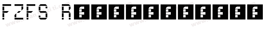 FZFS Regular字体转换